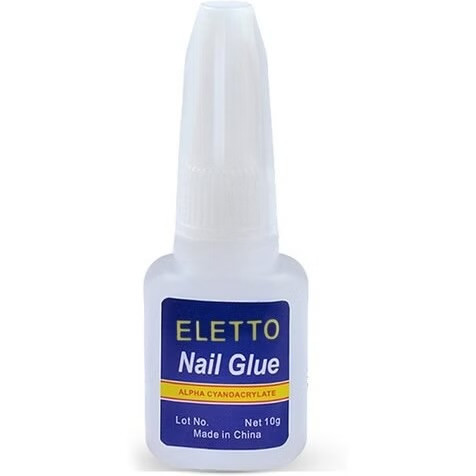 چسب ناخن التو ELETTO اصل براش دار ۱۰گرم