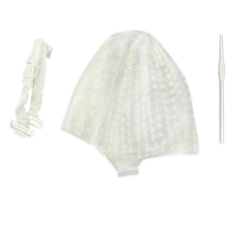 کلاه مش بنددار به همراه قلاب gorro mechas