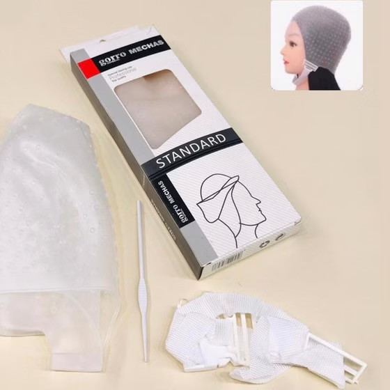 کلاه مش بنددار به همراه قلاب gorro mechas