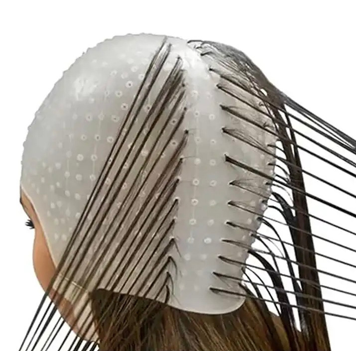 کلاه مش بنددار به همراه قلاب gorro mechas
