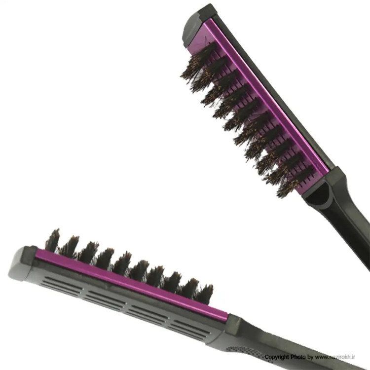 برس دوطرفه کراتین سرامیکی سالن Salon