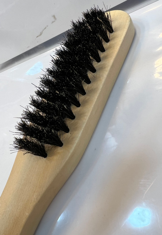 برس کراتین دوطرفه چوبی مو نسوز